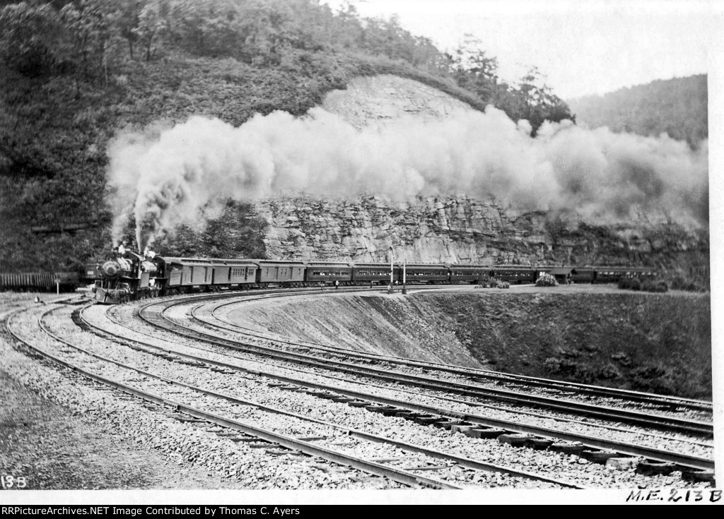 PRR Horseshoe Curve, c. 1910